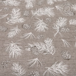Шишкин лес  рогожка 150 см рис.11796-1