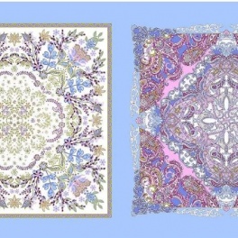 Перкаль платочный ДОМЕНИКА , 1,5м рис. 13187 вид 2