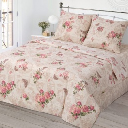 Шебби-Шик 1,5 сп комплект бязь арт. 500