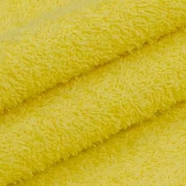 Простыня махровая 1,5 сп. желт 1,5х0,8